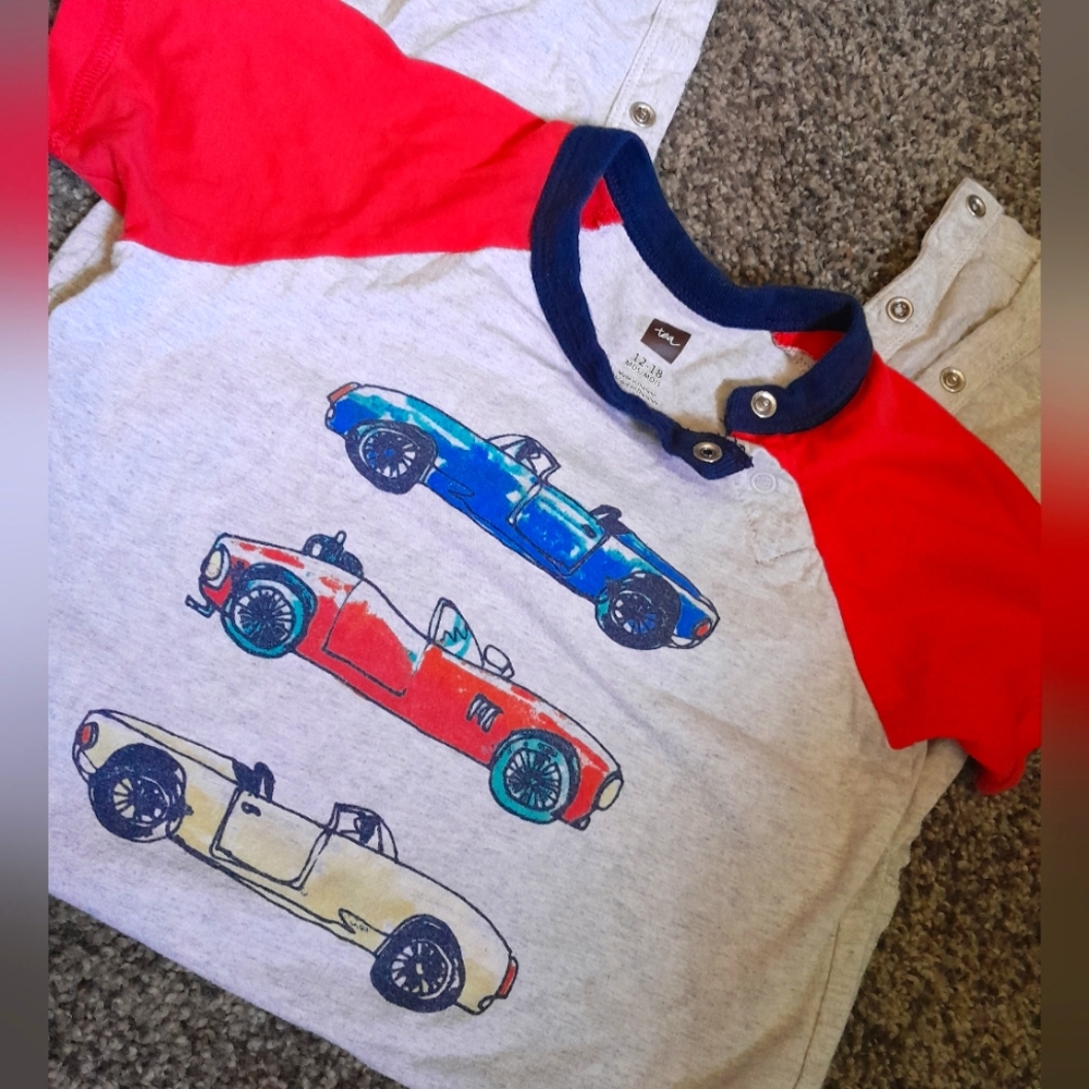 Baby biys tea overall